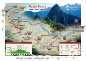 Inka Trail Karte