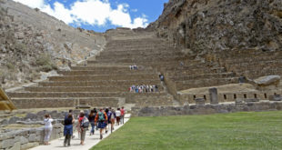 Ruinenanlage von Ollantaytambo in Peru
