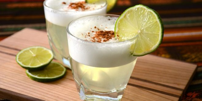 Cocktail Pisco Sour aus Peru und Chile