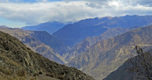Canyons und Seen in Peru