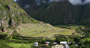 Entlang des Inka Trail: Patallacta in Peru