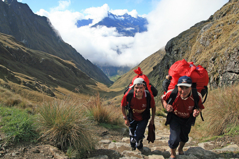 Entlang des Inka Trails in Peru